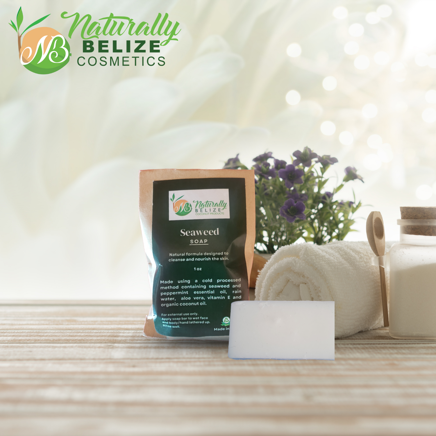 Seaweed Hotel Soap 0.5oz (50 in pack)