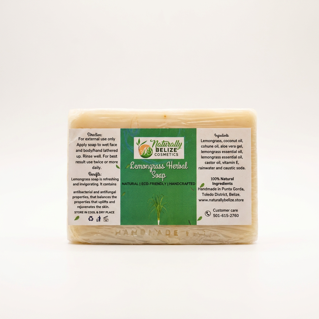 Lemongrass soap 4oz