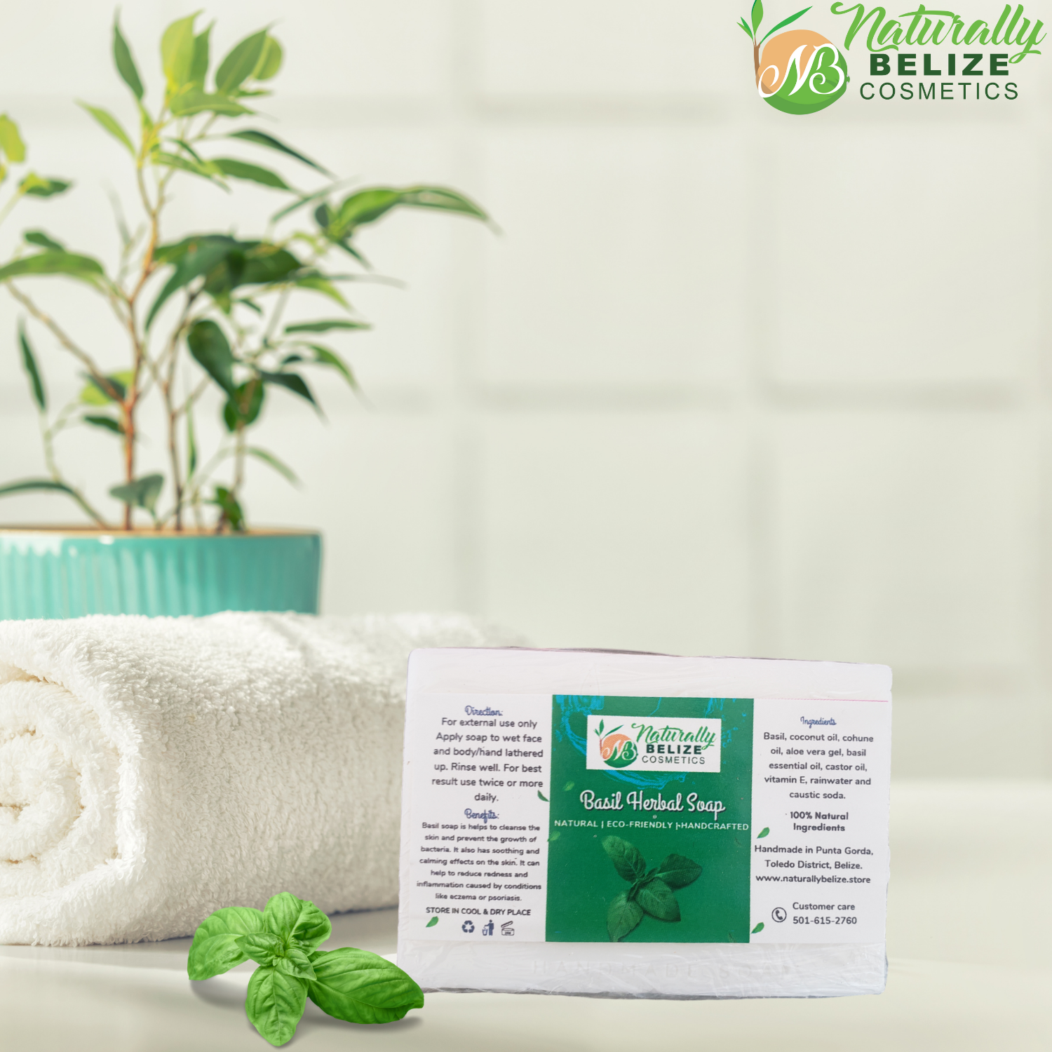 Basil Soap 4oz