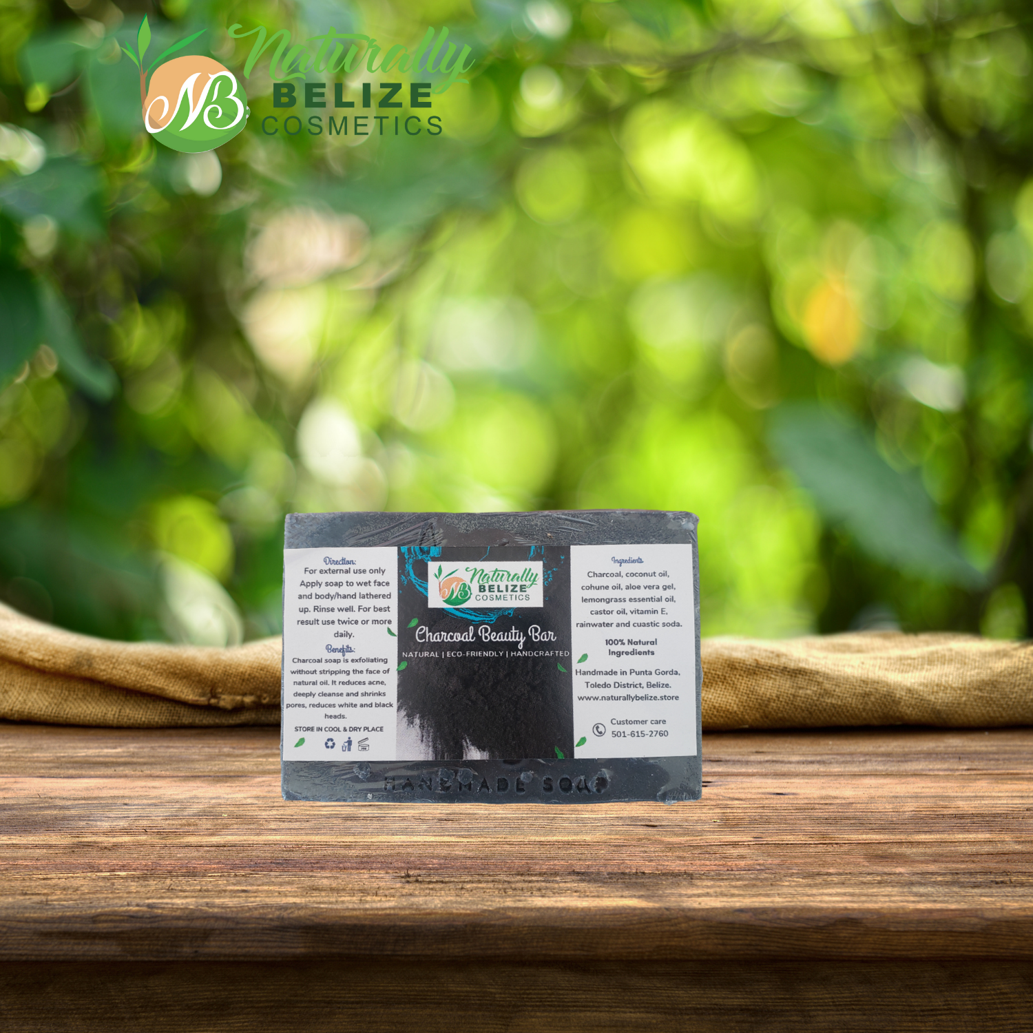 Charcoal soap 4oz
