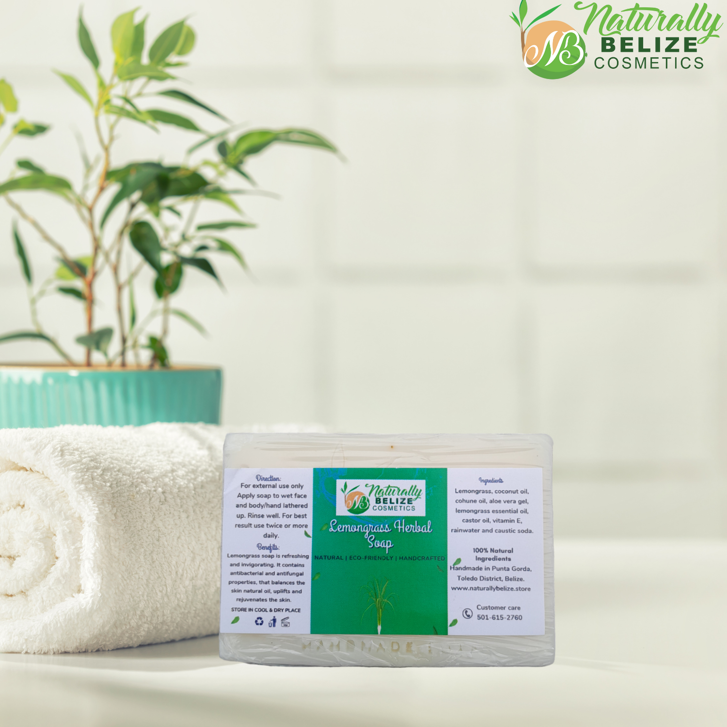 Lemongrass soap 4oz