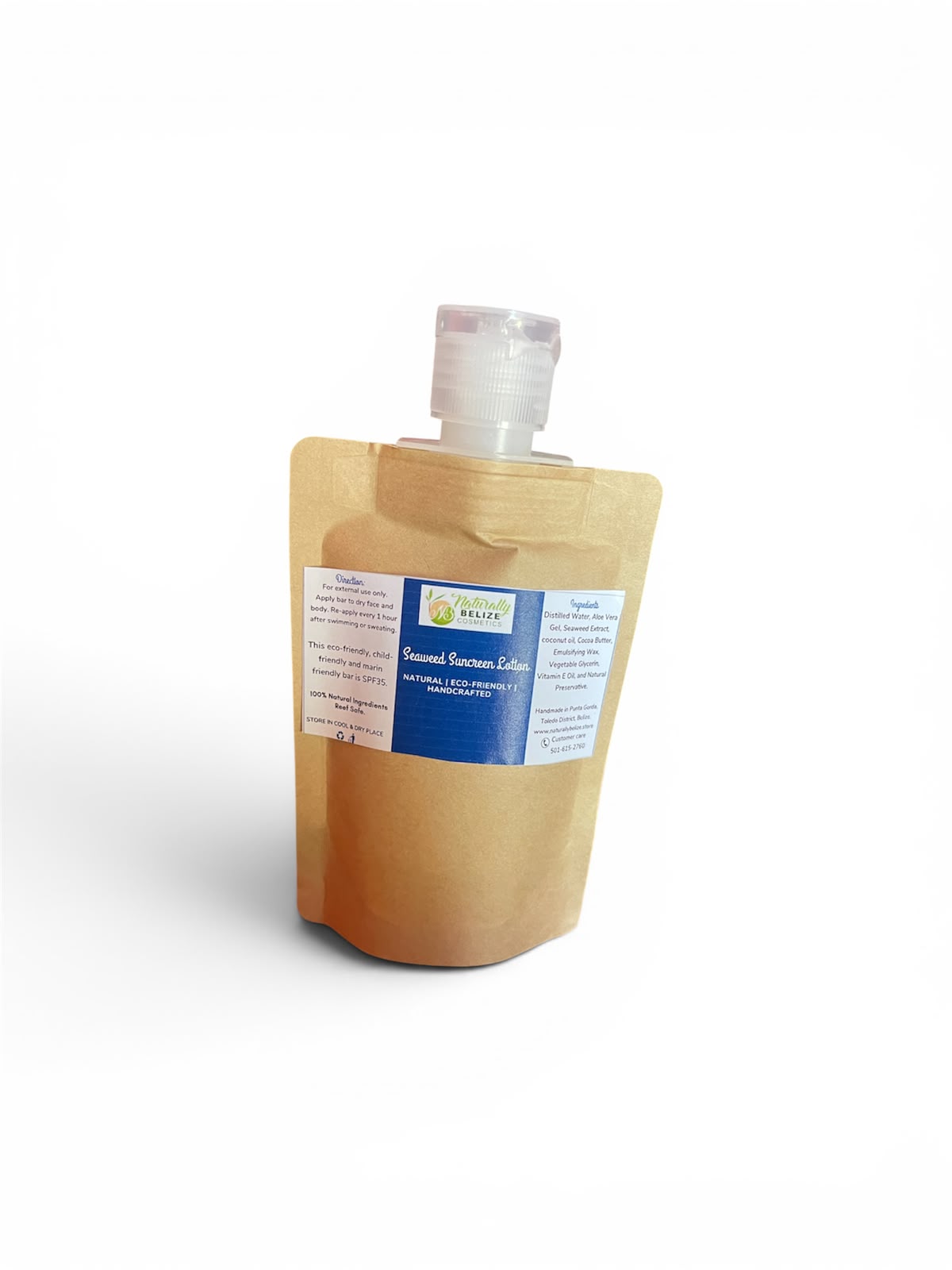 Natural Sunscreen/ Seaweed Sunscreen Lotion Balm