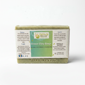 Green Clay Soap/ Made in Belize